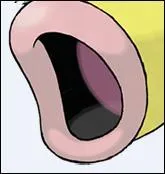 Which Pokemon constantly has its mouth wide open?