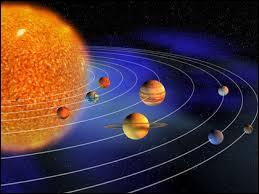 What is the name of the unseen force that attracts the planets to circle in thier orbits?