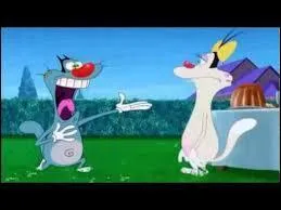 On whom does oggy have a crush on?