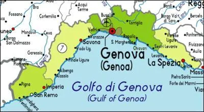 Of which sea is the Gulf of Genoa the most northerly?