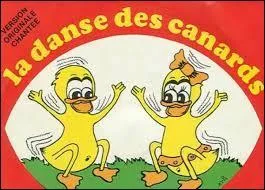 Who performed La Danse des canards in the 80s?
