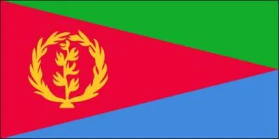 We continue with this country in the Horn of Africa. But what are these branches on the Eritrean flag?