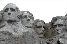 Which of the four American presidents sculpted on Mount Rushmore has a beard?