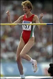 In athletics, in which of the four jumps does the men's world record stand at 2 m 45?