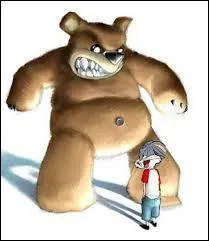 What does Etre un ours mal leche mean ?