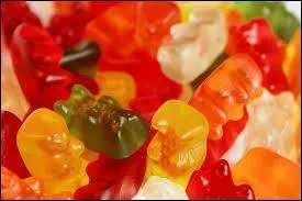What do you call the sweets in the photo created by the Haribo brand?