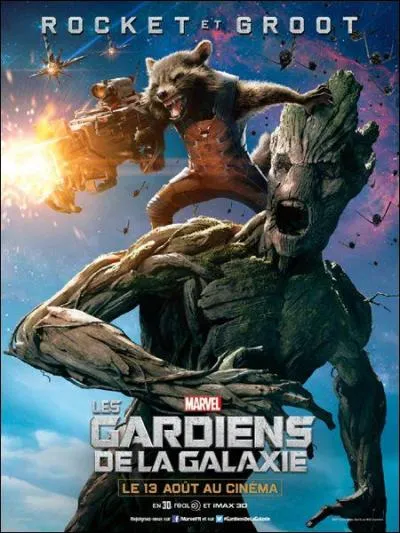 Which of them is 1-a raccoon 2-a humanoid plant 3-Gamora's sister?