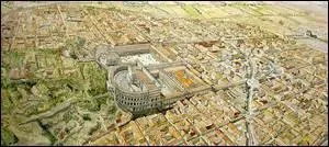 Gallo-Roman towns were structured around the perpendicular axis of two main streets. What are these streets called?