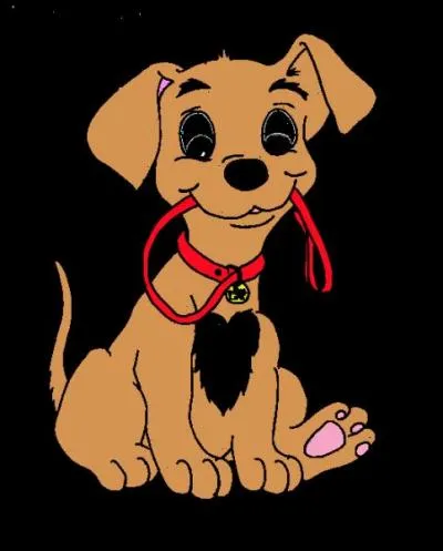 Which type of punctuation goes at the end of the following sentence : 
My dog is brown