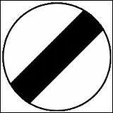 This sign on a dual carriageway means...