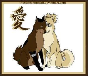 A Konoha ninja and a Suna kunoichi: