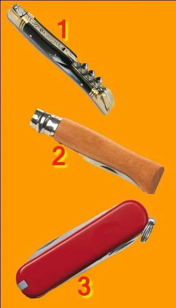 If I tell you "Laguiole". Which number will you choose ?