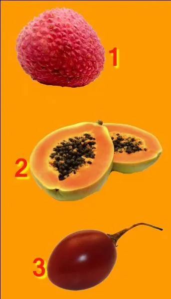 If I tell you "Tamarillo". Which number will you choose?