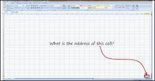 What is the last cell in one excel sheet?