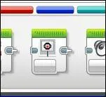 Which tab has the "Action" Blocks?