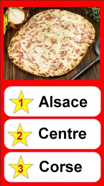 Which region corresponds to this speciality?