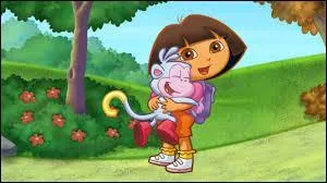 What animal is Babouche, Dora's adventure companion?