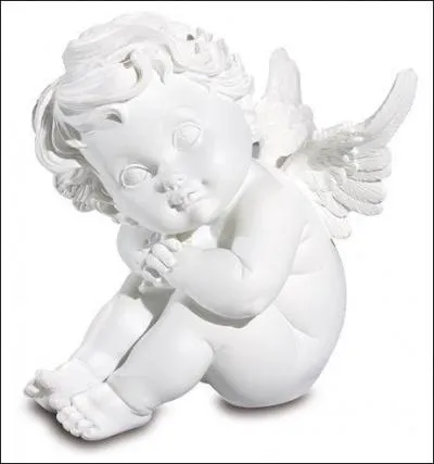 Look, it's an angel! Who am I trying to make you guess from?