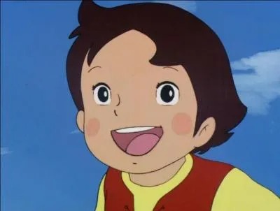 This little girl who lives in the mountains with her grandfather.
What's the name of this cartoon?