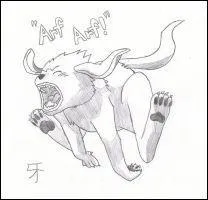 Which anime is this dog from ?