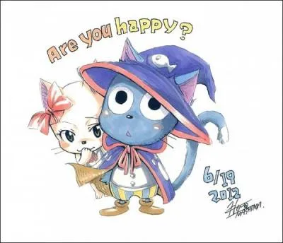 From which anime do these two little cats come from ?