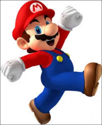 Mario could be the hero... but someone who looked like him started the whole thing and a mushroom. It was...