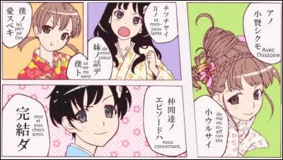 What's the anime title? (special hint for French and Japanese speakers)