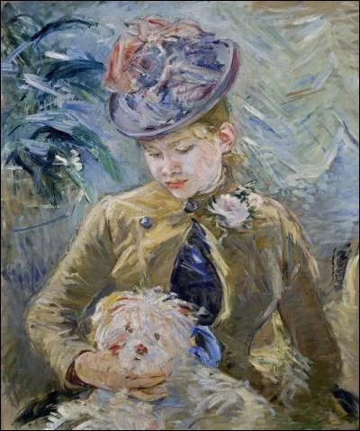 Who painted Young Girl with Dog?