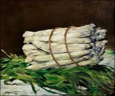 Who painted this picture of a bunch of asparagus?