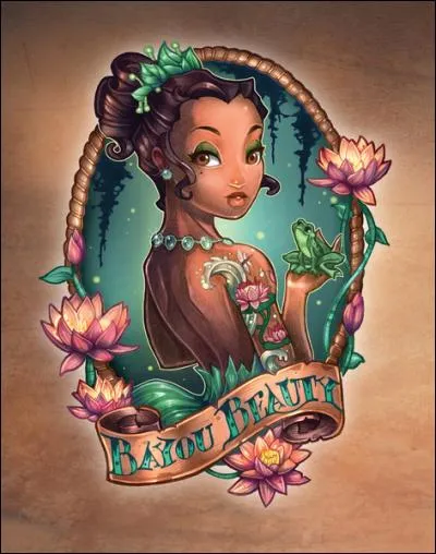 Pff! Tink! Your idea is so lame! I'm all about originality! Nothing like a nenuphar tattoo, with ----- in the center.