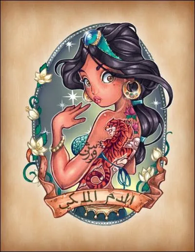 Come on, Ariel! Why didn't you choose one of your pets, like I did! My beautiful tattoo represents: