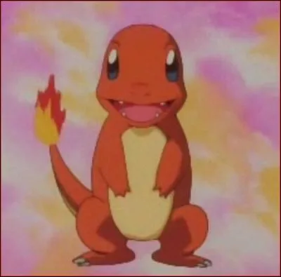 True or false? Salameche is red.