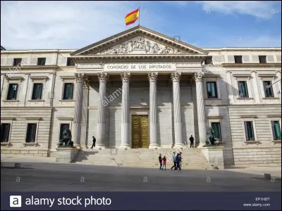 Who can choose the members of the Congress and Senate in Spain?