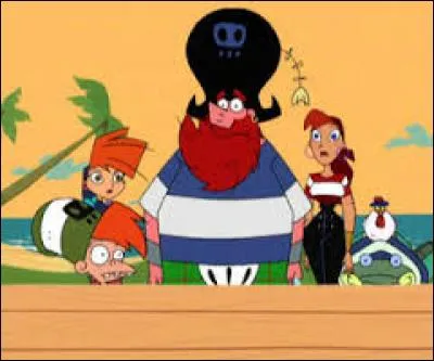 In the cartoon Pirate Family , what is the name of the family?