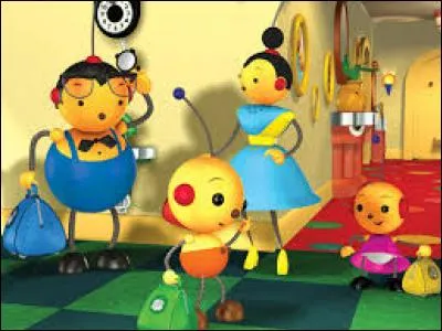 On which TV channel was the cartoon Rolie Polie Olie shown?