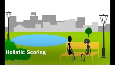 Holistic scoring consists of :