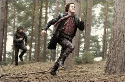 The scene in which the raiders chase the trio is the only one not included in the original work.