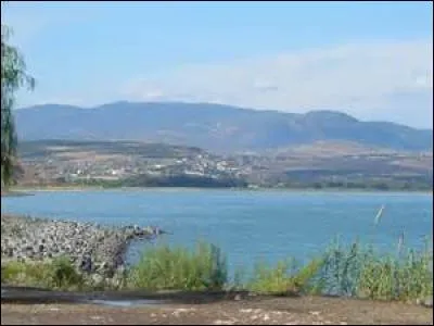 What is the name of this fish-rich lake in northeastern Israel?