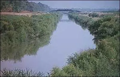 Which of these rivers feeds the Dead Sea?