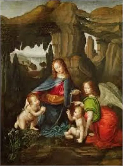 What is this work painted by Leonardo da Vinci?