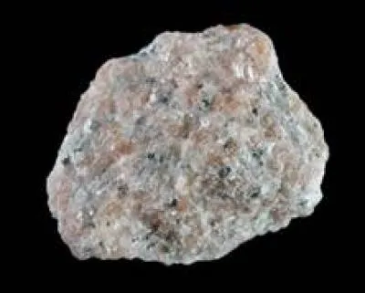 What rock is shown to the right?