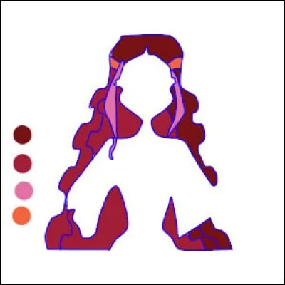 What is the color of her hair?