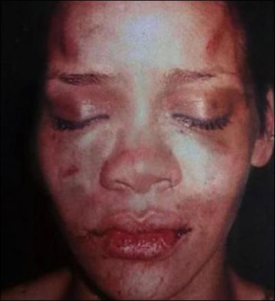 Rihanna was beaten up by Chris Brown in :