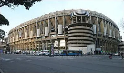 Where is the Santiago Bernabeu stadium located?