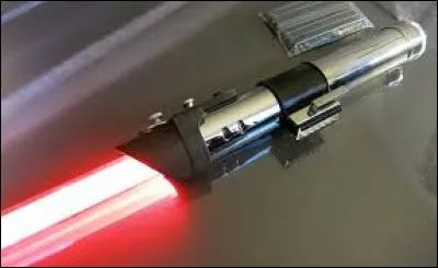 This red lightsaber belongs to :
