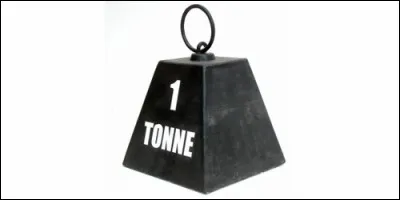 How many kilos are there in a ton?