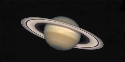 Which of these planets has a ring?