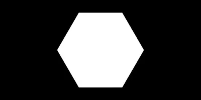 A hexagon contains eight sides.