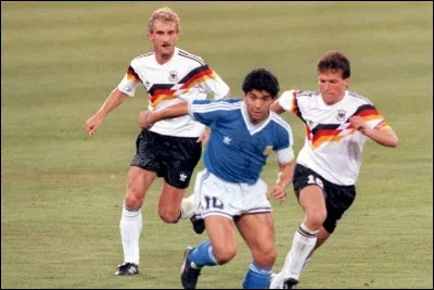 What was the score in the World Cup final between West Germany and Argentina?