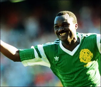 Which African team has achieved the feat of qualifying for the quarter-finals of the competition, with a legendary 38-year-old player?